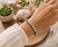 🌿Bracelet boule Jaspe Kiwi 8mm