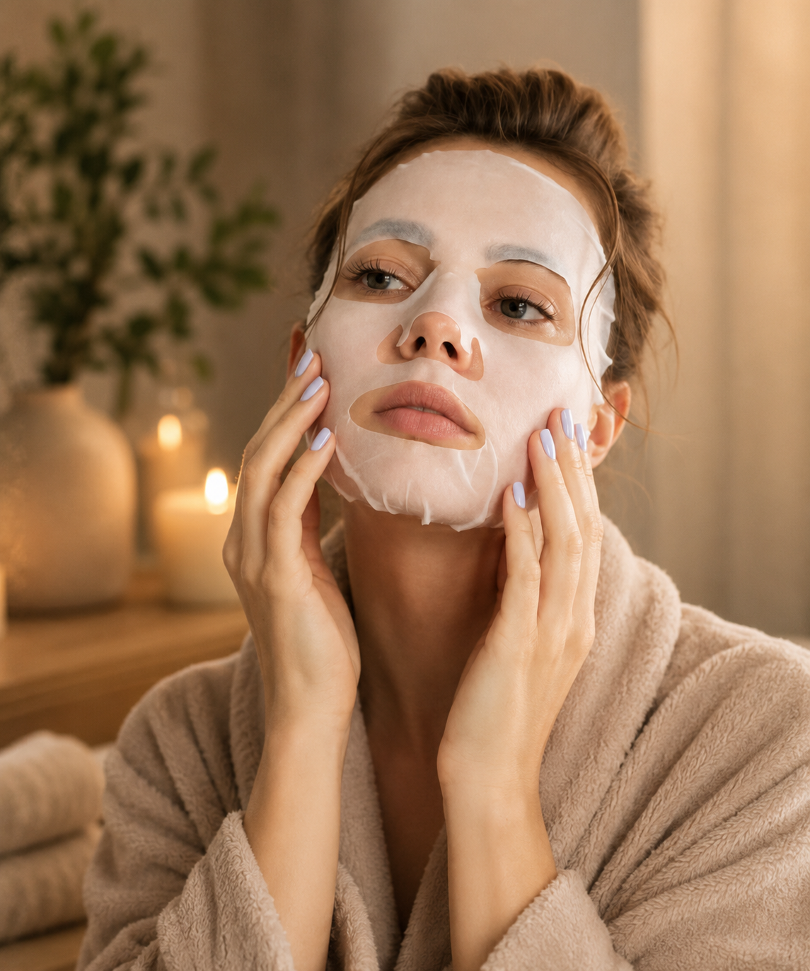 🧖Masque bio-cellulose anti-âge à l'acide hyaluronique BeautyMed