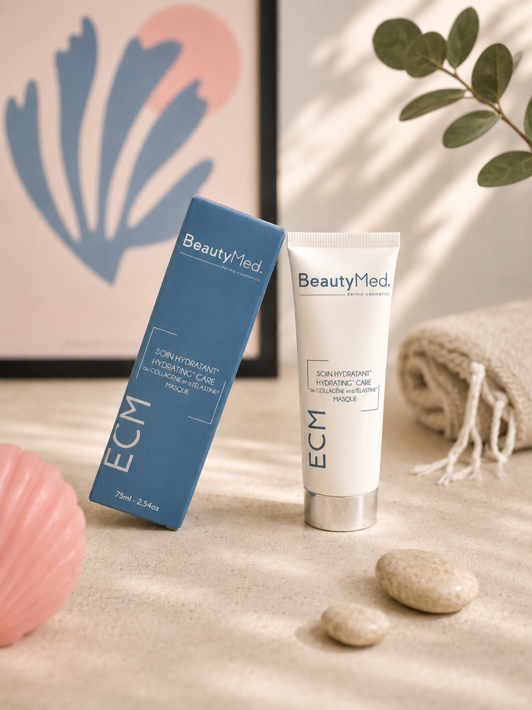 🧖 Masque hydratant au collagène et à l'élastine BeautyMed